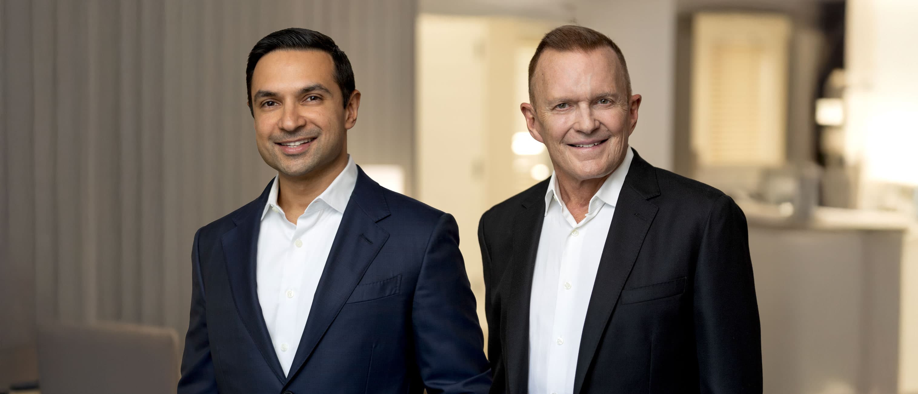 Dr. Steven Swnengel and Dr. Sudeeo Roy