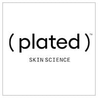 Plated logo