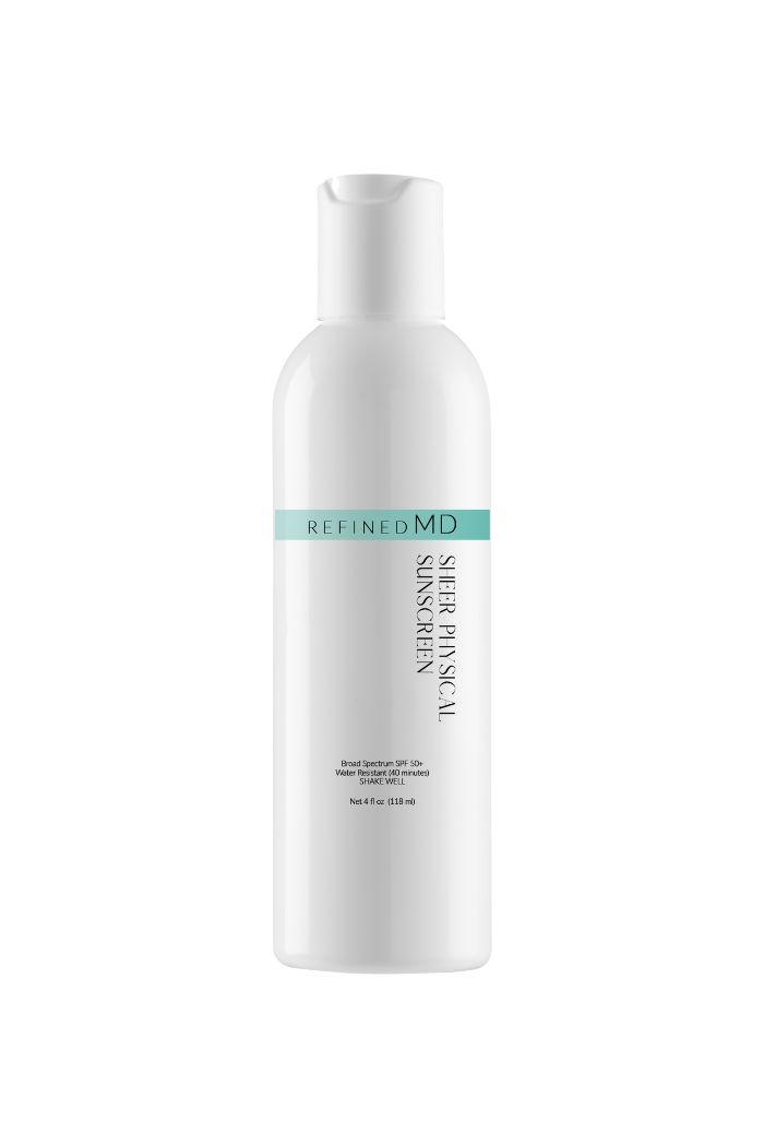RefinedMD Sheer Physical Sunscreen Liquid SPF 50