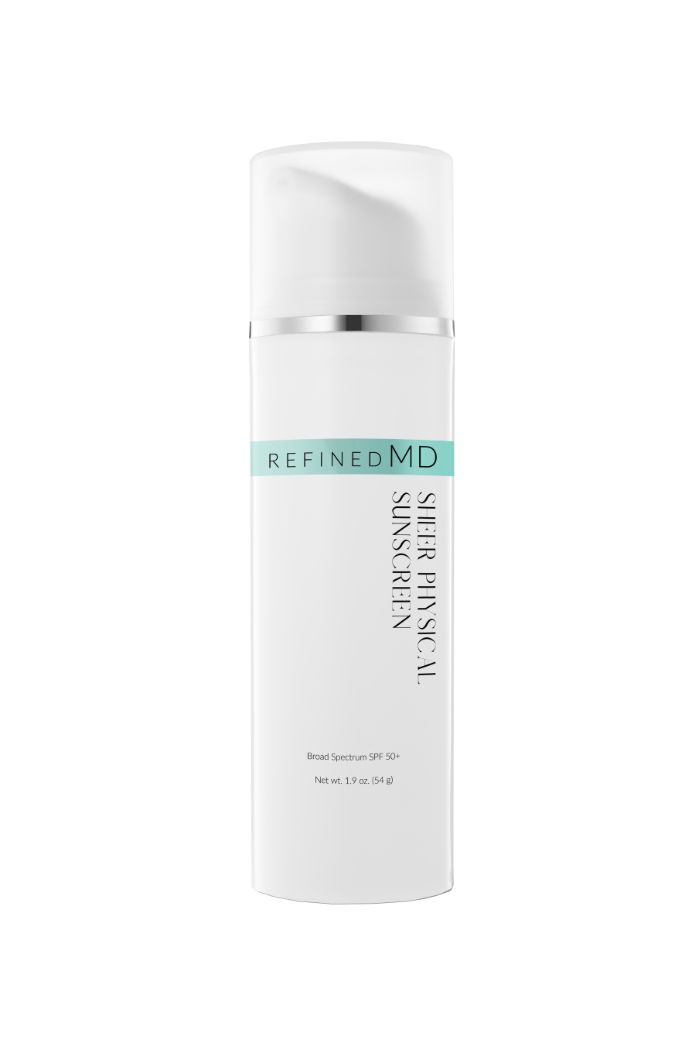 RefinedMD Sheer Physical Sunscreen Tube/Cream