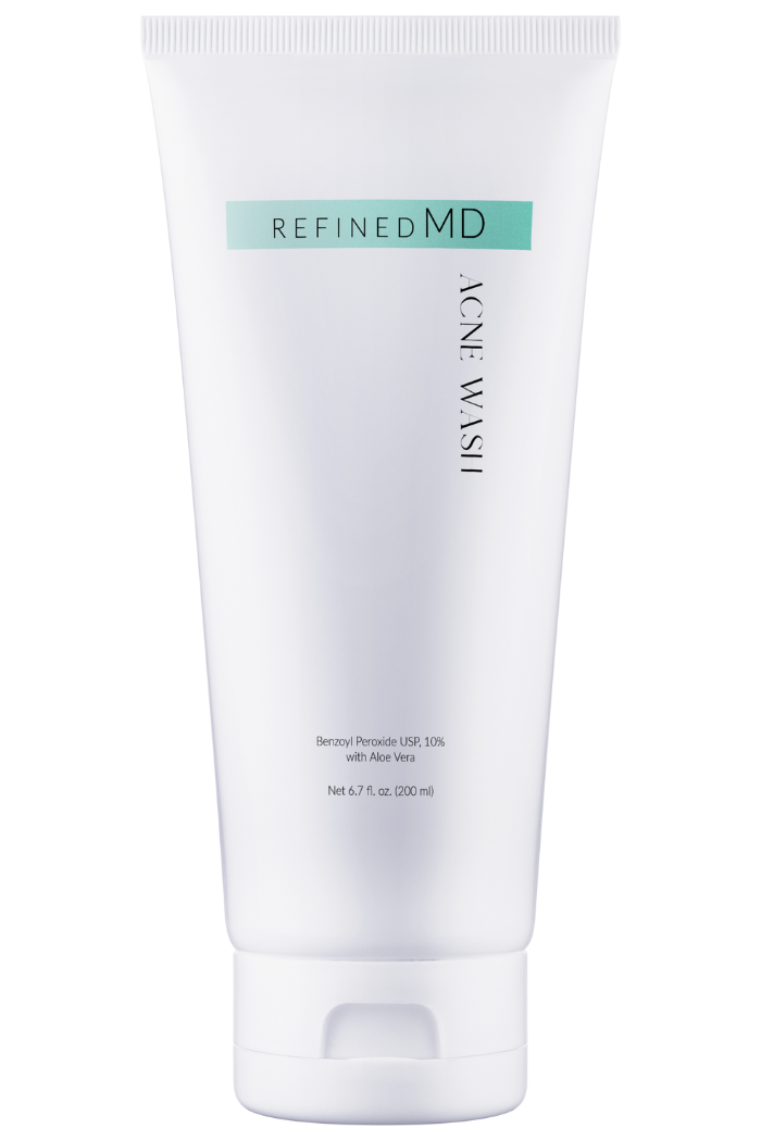 RefinedMD Acne Wash 10% with Aloe Vera
