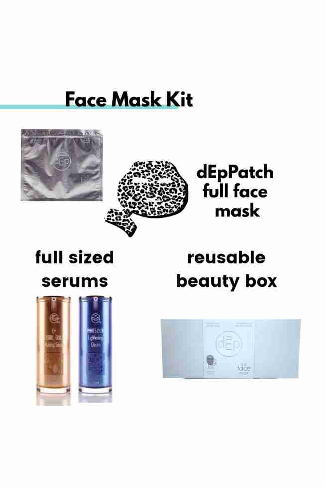 dEp Patch Full Face Mask Treatment Kit - Image 2