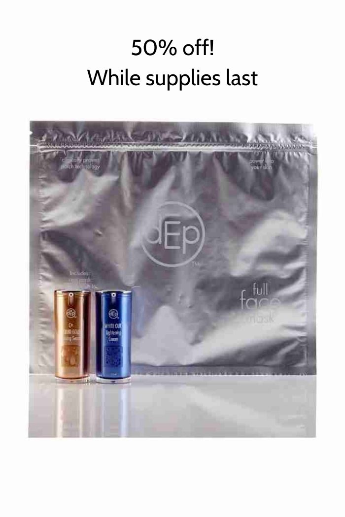 dEp Patch Full Face Mask Treatment Kit