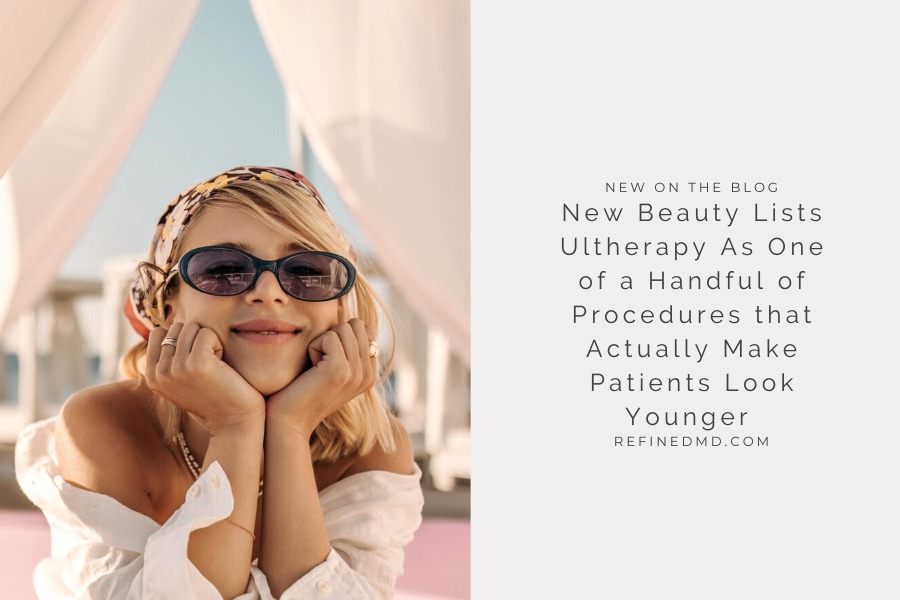 Ultherapy is a Handful of Procedures that Make You Look Younger