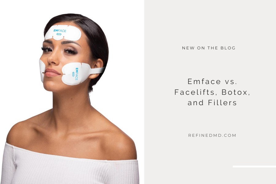 Emface vs. Facelifts, Botox, and Fillers | RefinedMD, Los Gatos