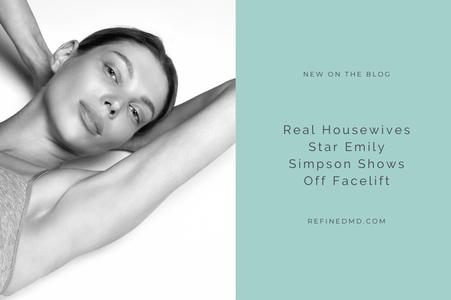Housewives Star Emily Simpson Shows Off Facelift | RefinedMD