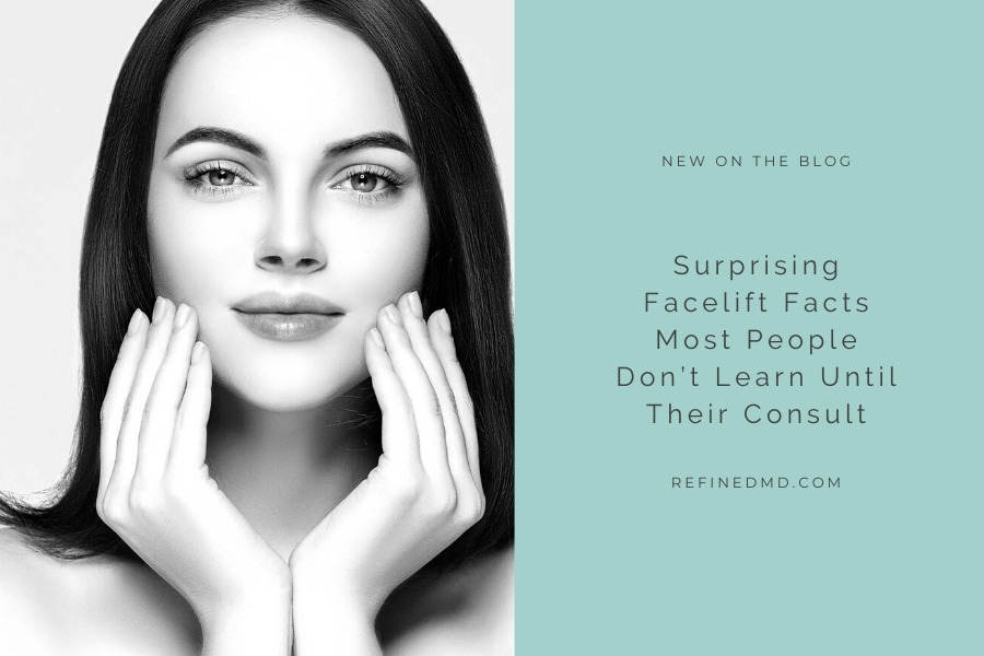 Surprising Facelift Facts | RefinedMD, Los Gatos + San Jose